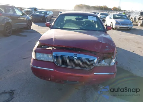 2000 Mercury Grand Marquis Ls z USA, uszkodzony, nr VIN 2MEFM75W2YX635317